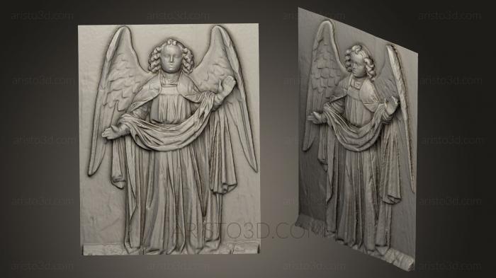 High reliefs and bas-reliefs, historical and religious (GRLFH_0228) 3D model for CNC machine